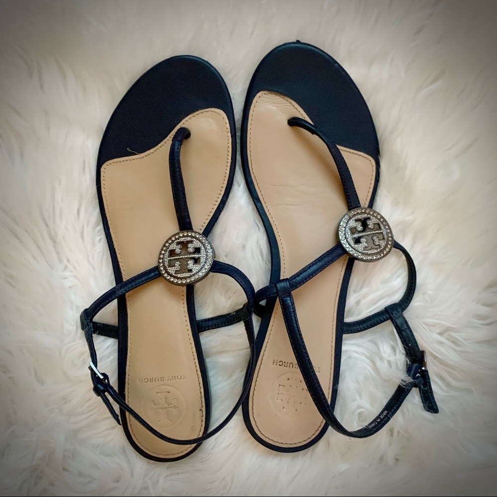 Tory Burch rhinestone Liana sandals